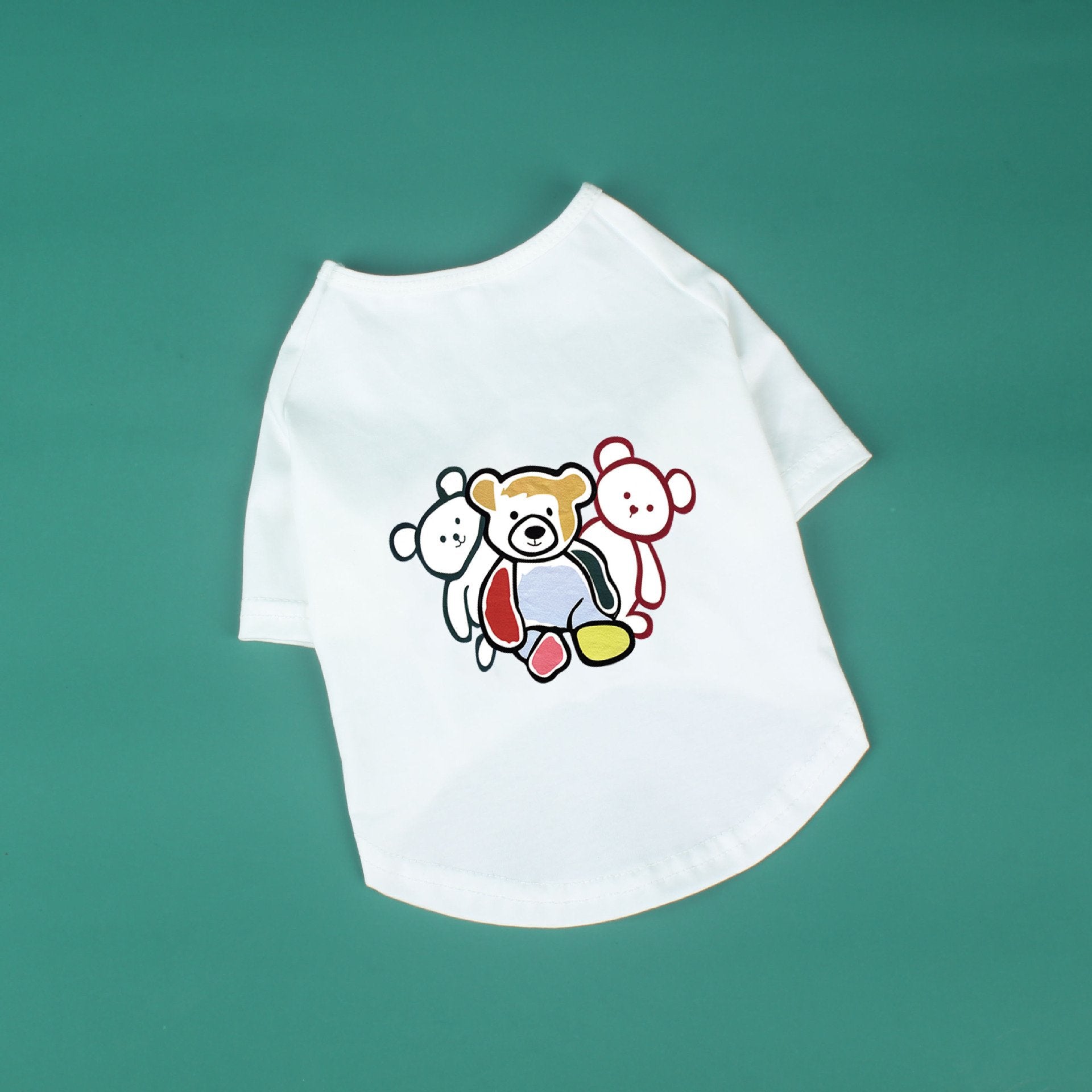 Three Bears Cotton T-Shirt for Dogs