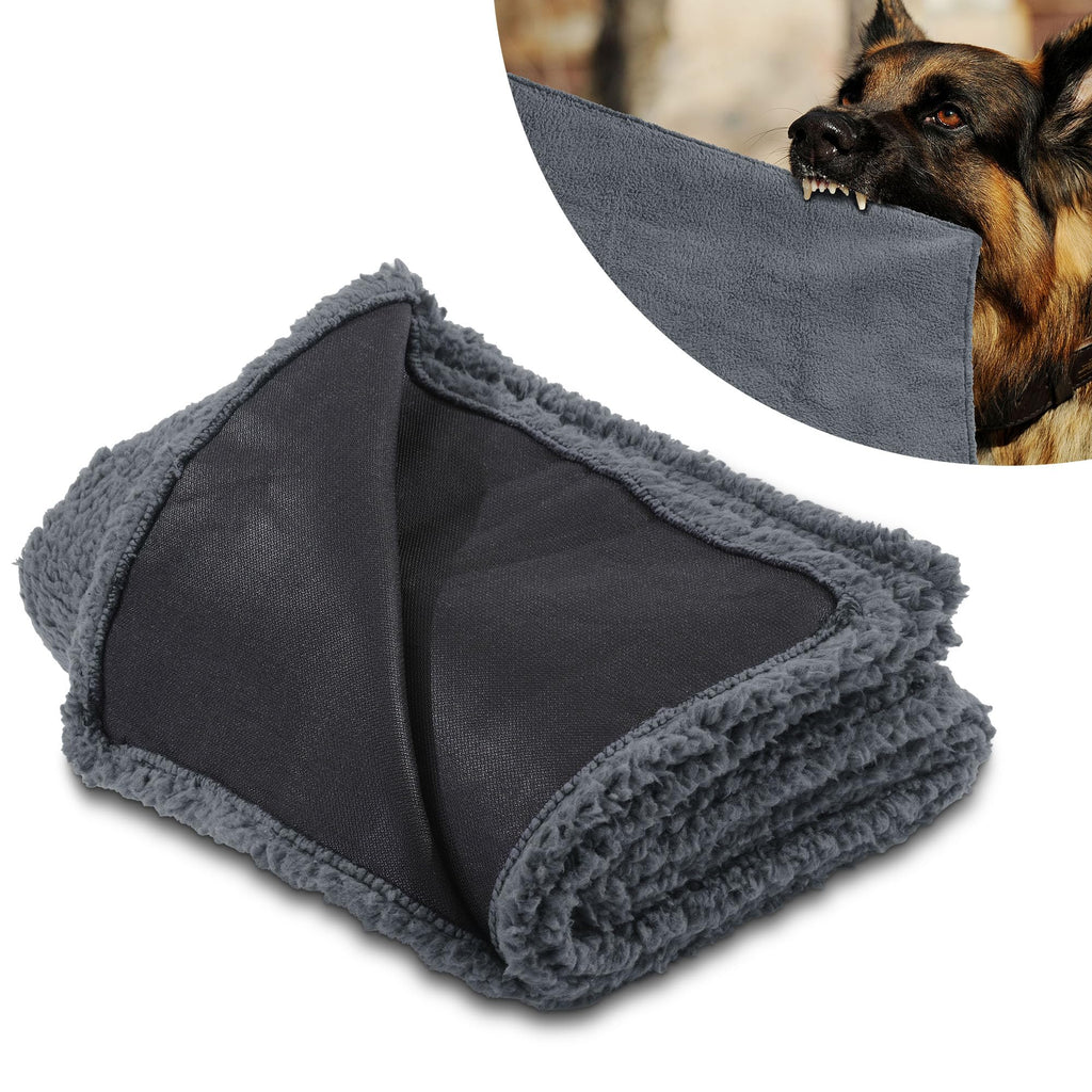 Chew-Proof Fleece Dog Blanket