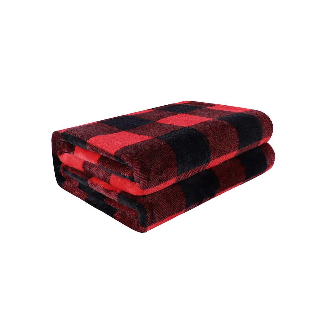 Flannel Fleece Plaid Dog Blanket