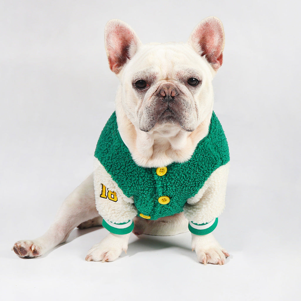 Thick Warm Baseball Coat for Dogs