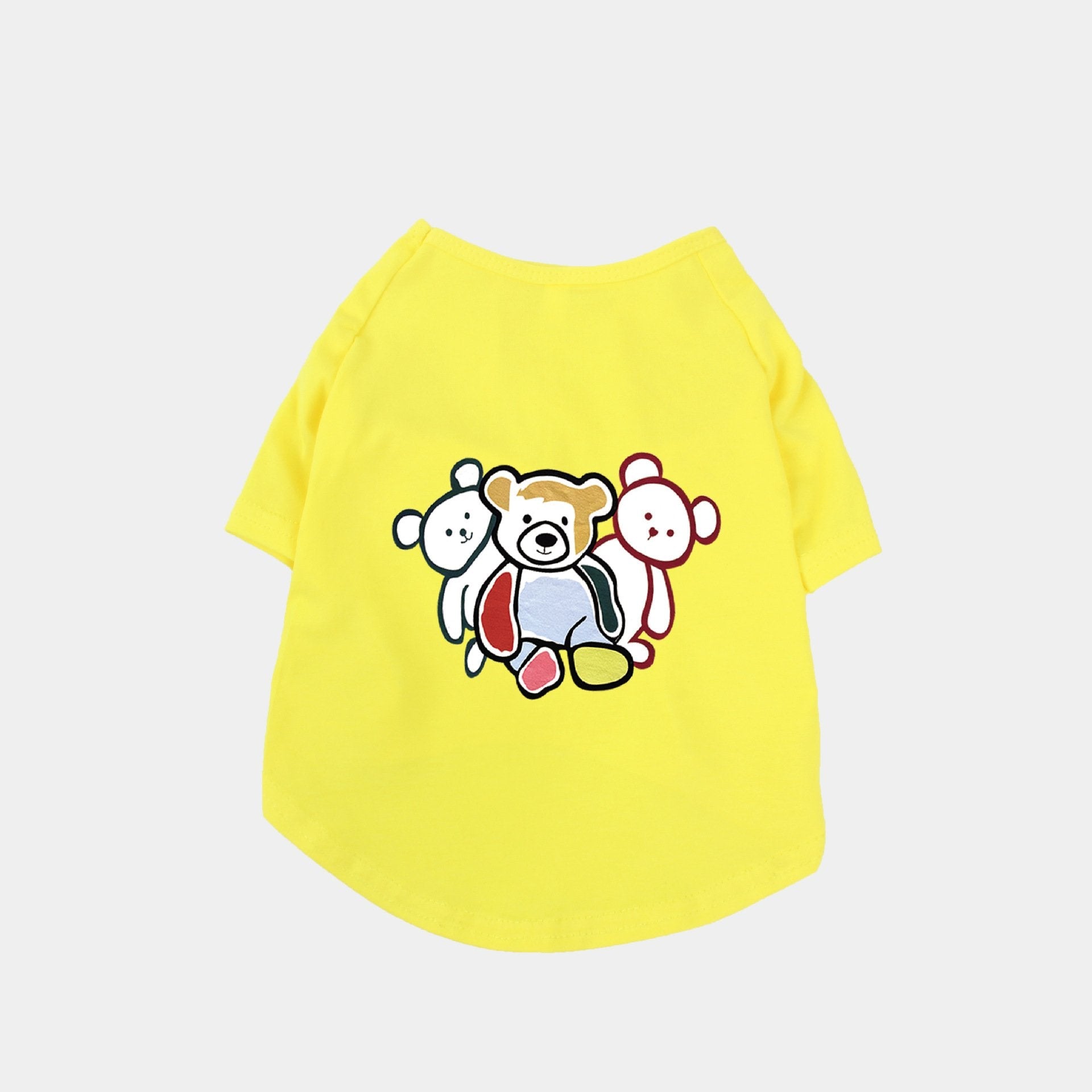 Three Bears Cotton T-Shirt for Dogs