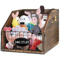 Wooden Dog Toy Storage Bin