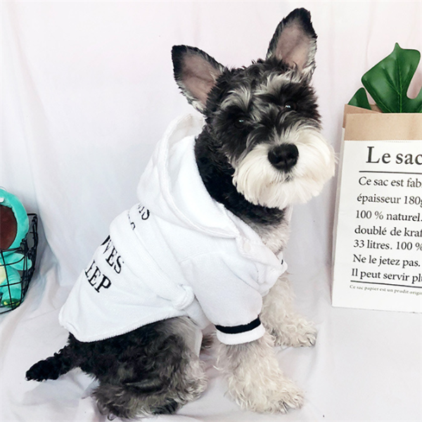 Hooded Bathrobe Pajamas for Dogs