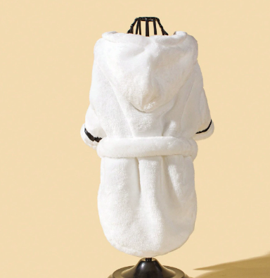 Hooded Bathrobe Pajamas for Dogs