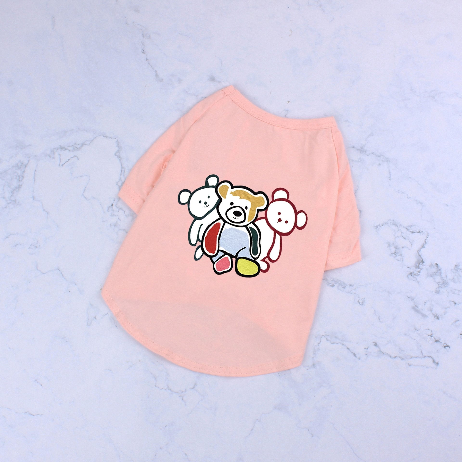 Three Bears Cotton T-Shirt for Dogs