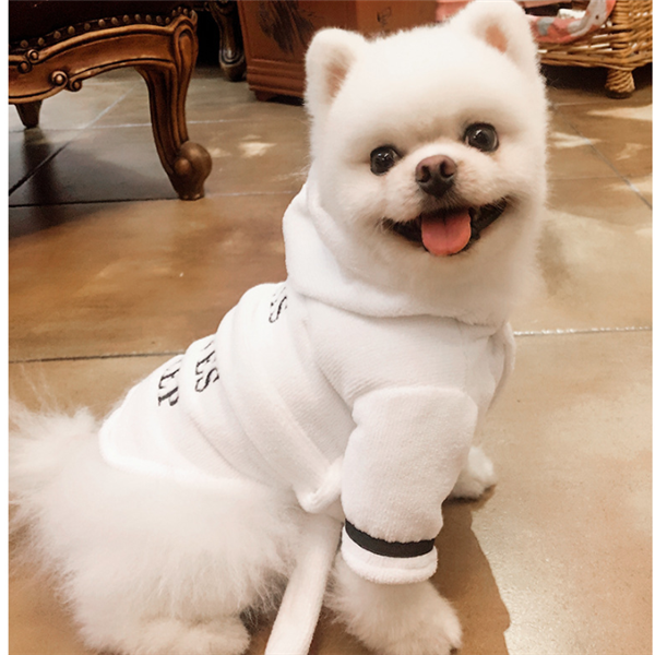 Hooded Bathrobe Pajamas for Dogs