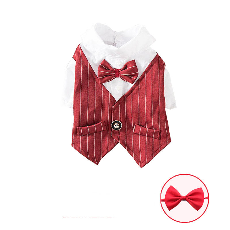 Fashionable Dog Shirt Suit
