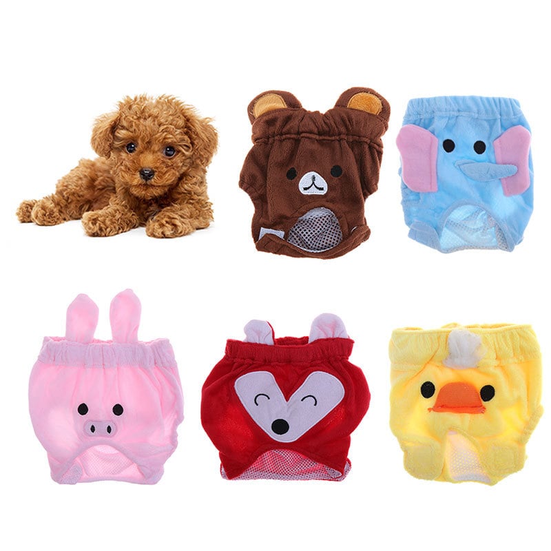 Reusable Cotton Belly Band Diapers for Dogs