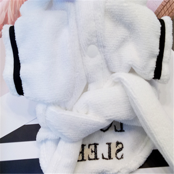 Hooded Bathrobe Pajamas for Dogs