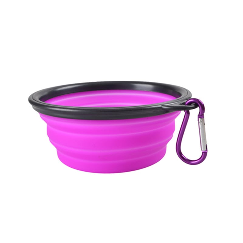 Foldable Silicone Travel Bowl for Dogs