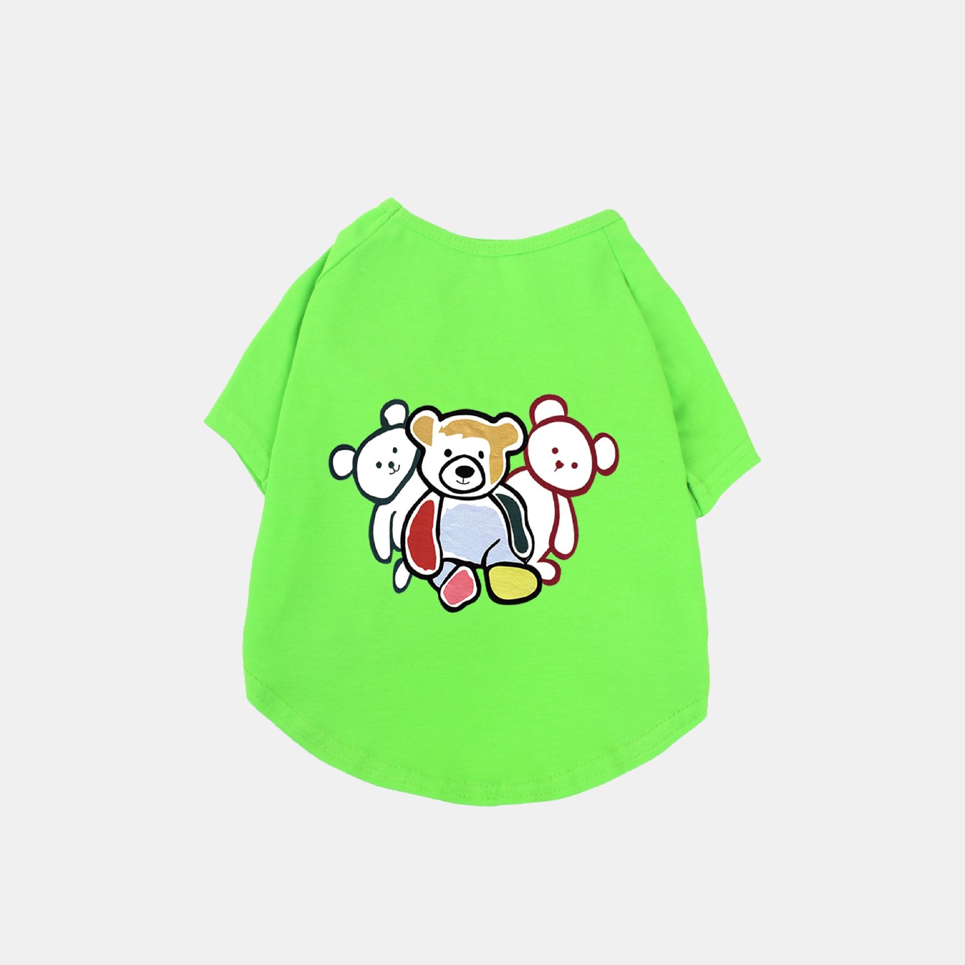 Three Bears Cotton T-Shirt for Dogs