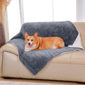 Double-Sided Faux Fur Dog Blanket