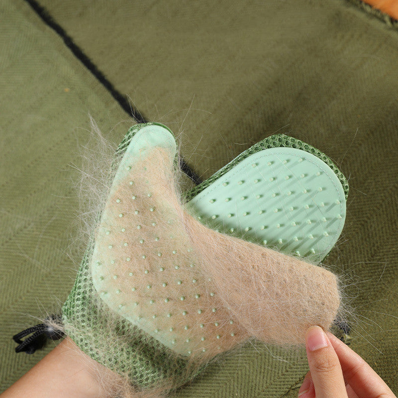 Silicone Grooming and Hair Removal Gloves