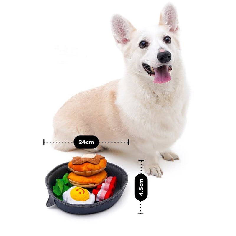Squeaky Sniffing Foraging Toy for Dogs