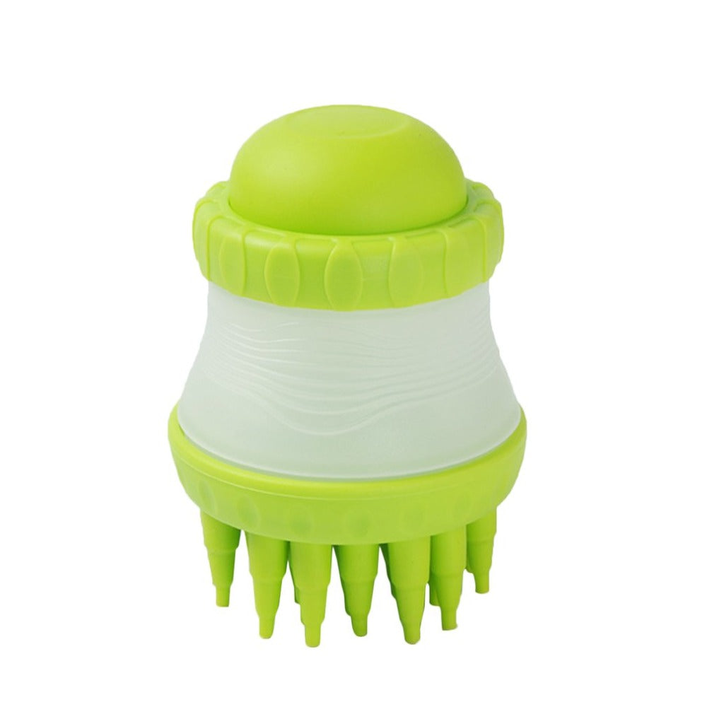 Dog Bath Brush with Massage Comb